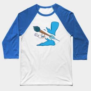 Foot Brush Baseball T-Shirt